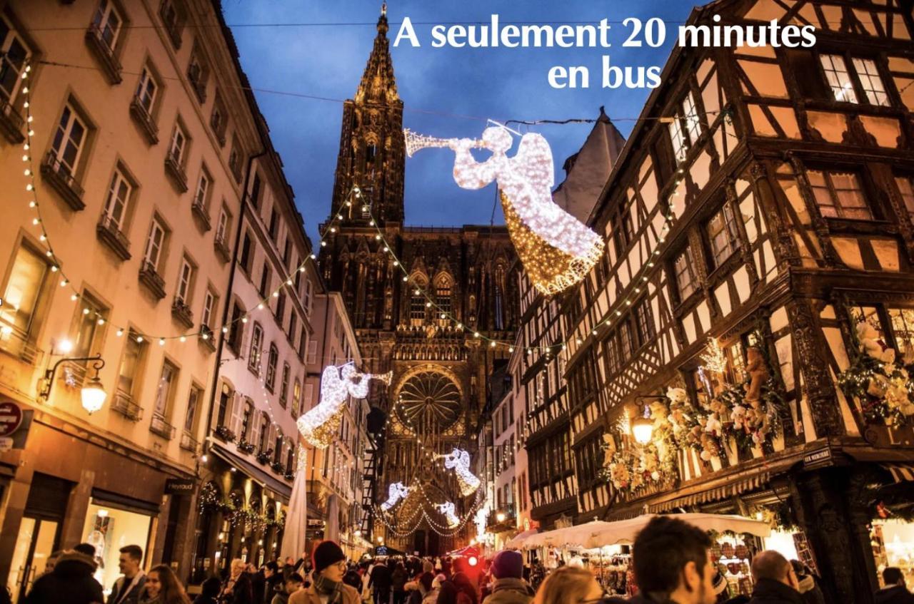 Appartement Rooftop - 5 Min Centre Ville Strasbourg Schiltigheim Eksteriør billede